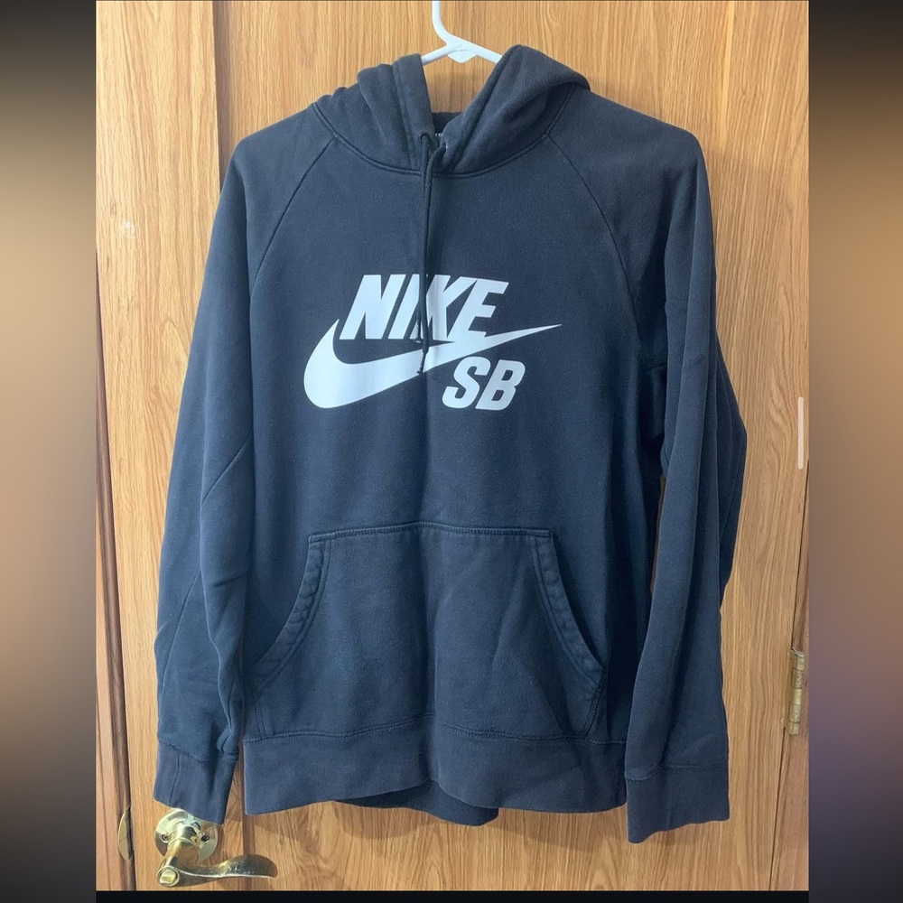 Nike Black Sweatshirt Hoodie Casual Wear
